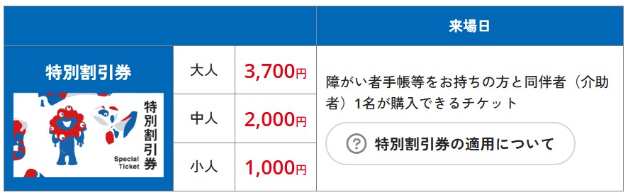 大阪万博チケット特別割引券