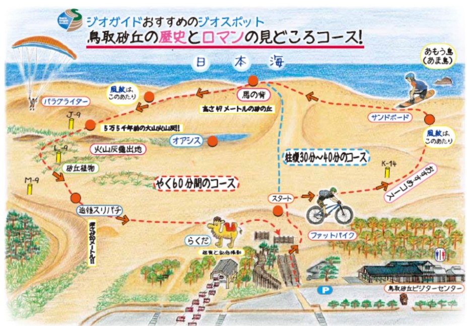 鳥取砂丘見どころコース