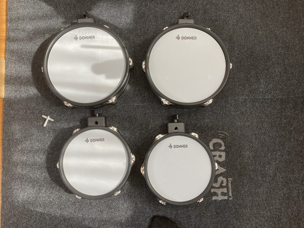ドナー(Donner)の電子ドラムGrooveUltraSCタムパーツ