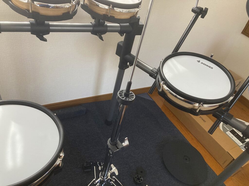 ドナー(Donner)の電子ドラムGrooveUltraSCハイハット
