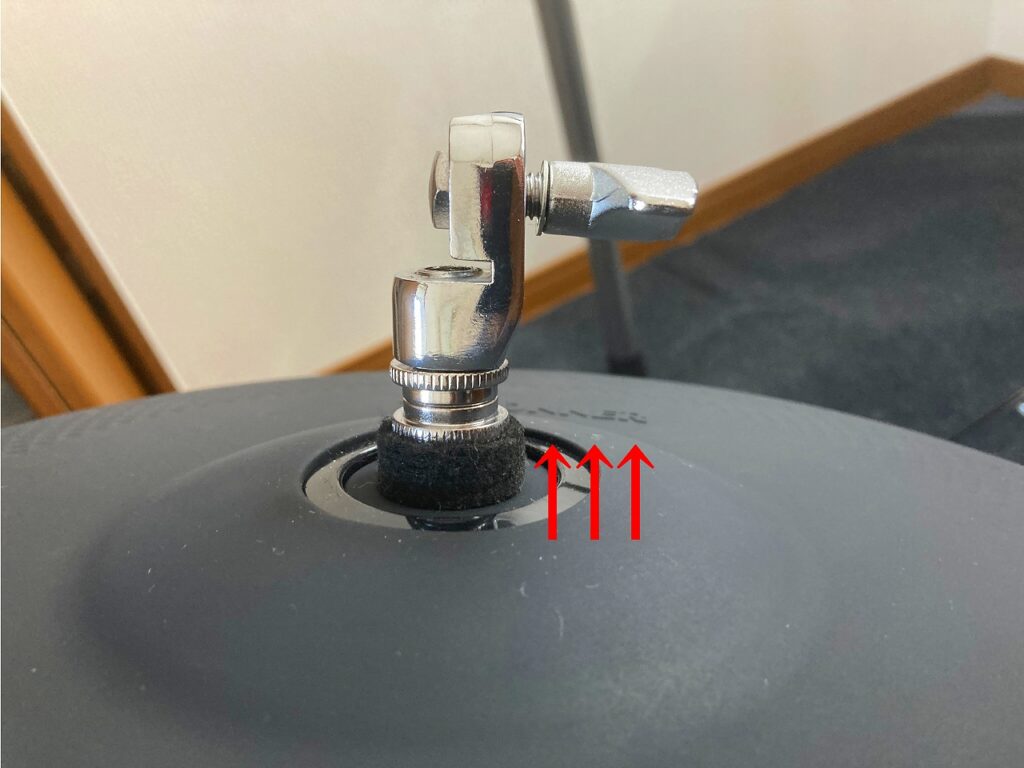 ドナー(Donner)の電子ドラムGrooveUltraSCハイハット