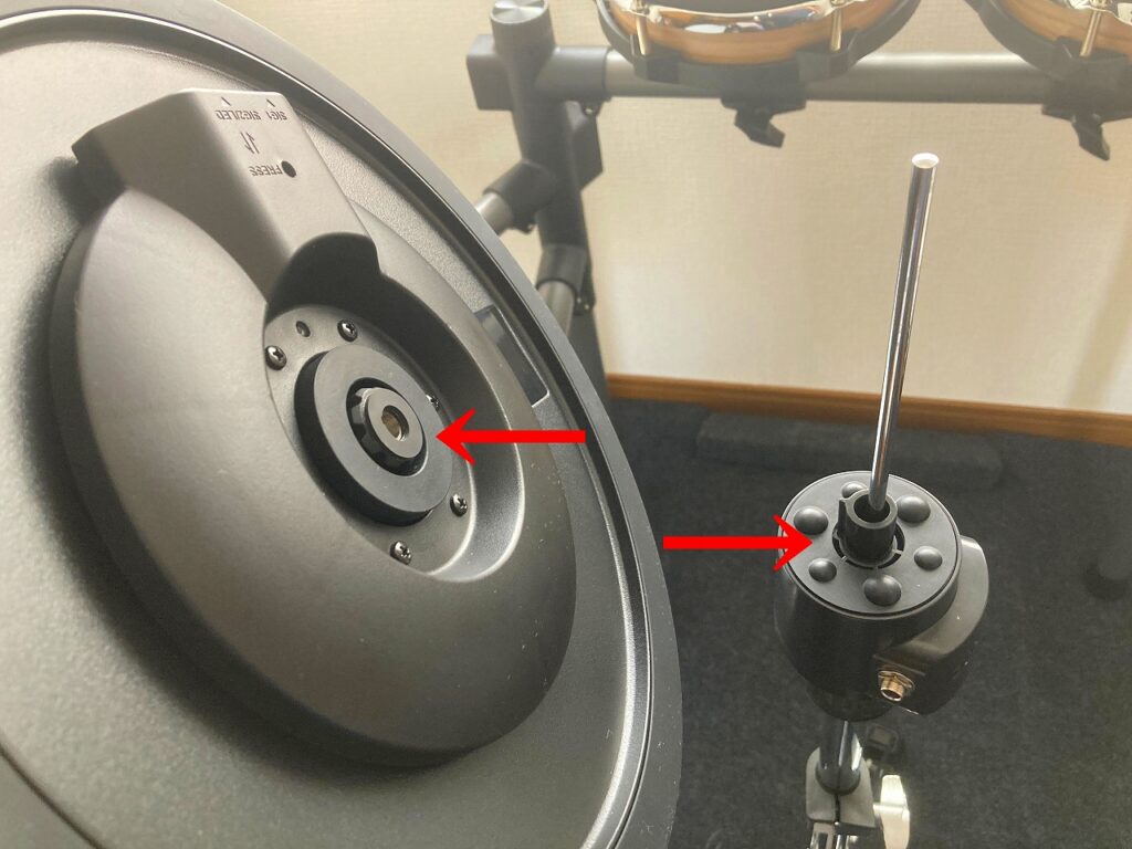 ドナー(Donner)の電子ドラムGrooveUltraSCハイハット