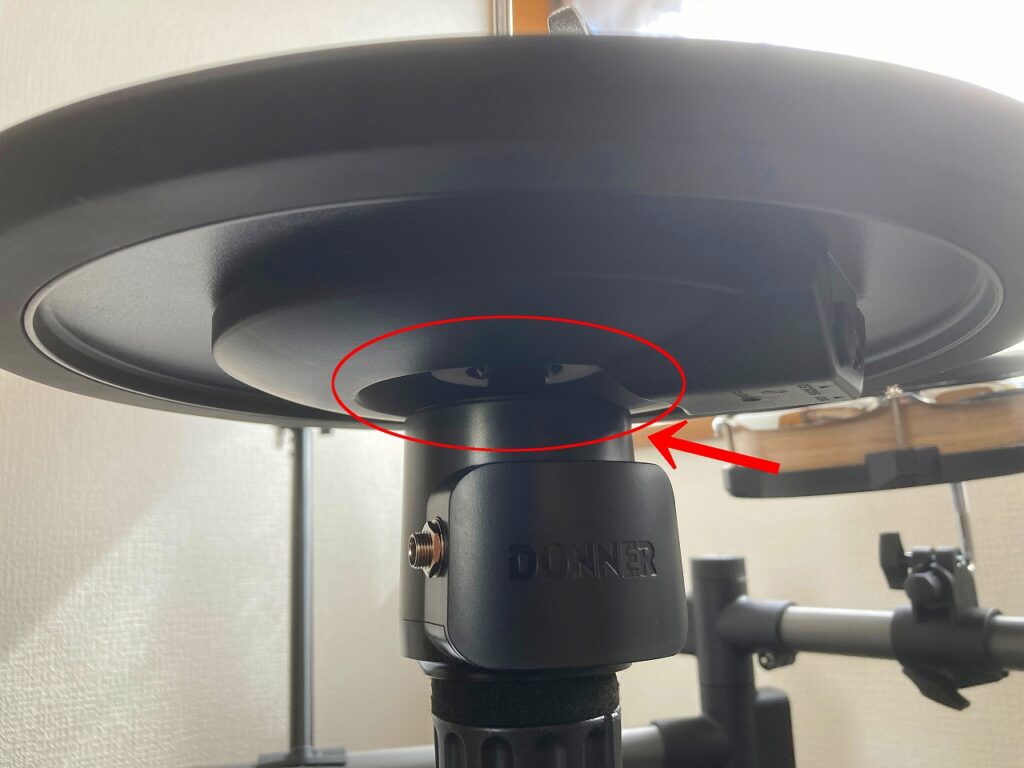 ドナー(Donner)の電子ドラムGrooveUltraSCハイハット